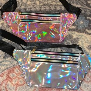 Holographic Fanny packs